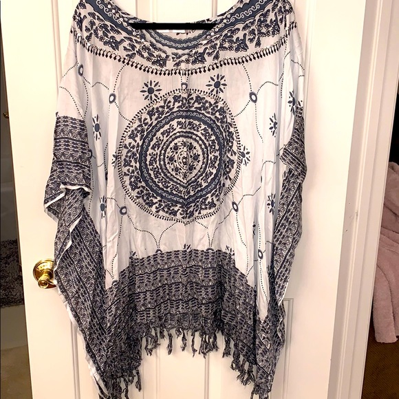 Free People Dresses & Skirts - Bali dress/ swim cover up bohemian